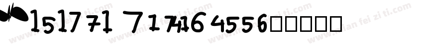 Digital Numbers字体转换